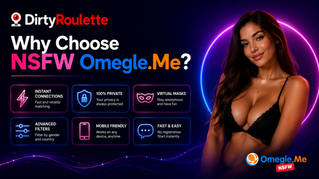 Why choose NSFW OmegleMe over Dirtyroulette